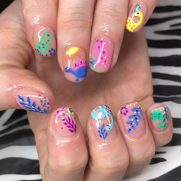 24pcs/Set Press On Nails