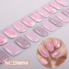 Semicured nail stickers NC250094