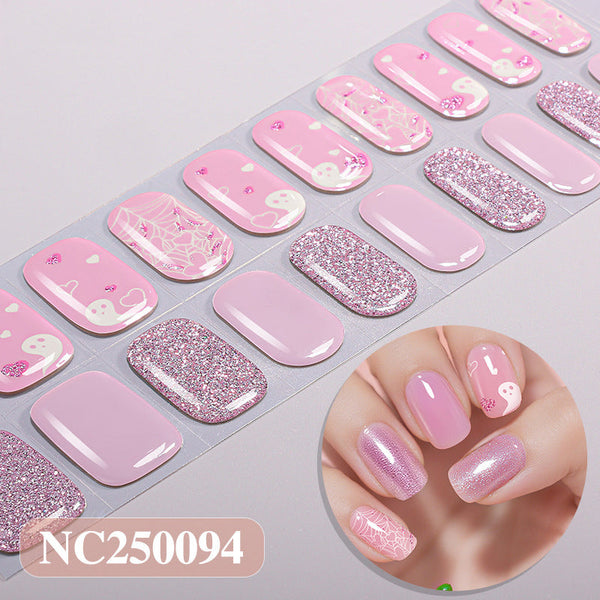 Semicured nail stickers NC250094