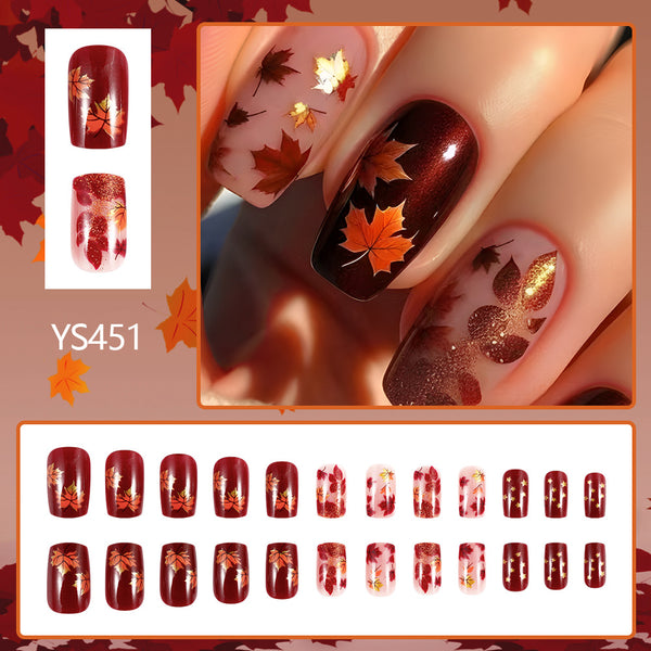 24pcs-set-press-on-nails YS451