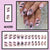 24pcs/Set Press On Nails