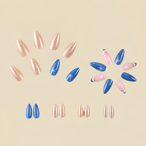 24pcs/Set Press On Nails