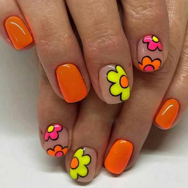 24pcs/Set Press On Nails