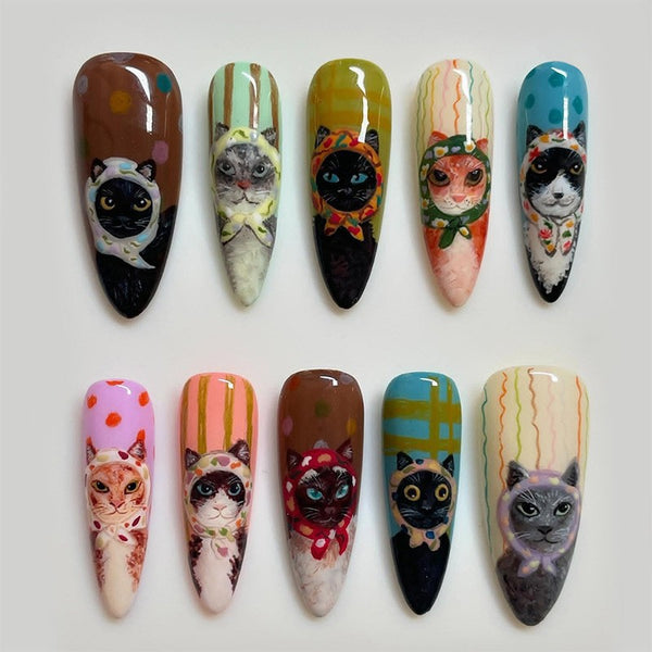 30 Pcs Halloween Press On Nail