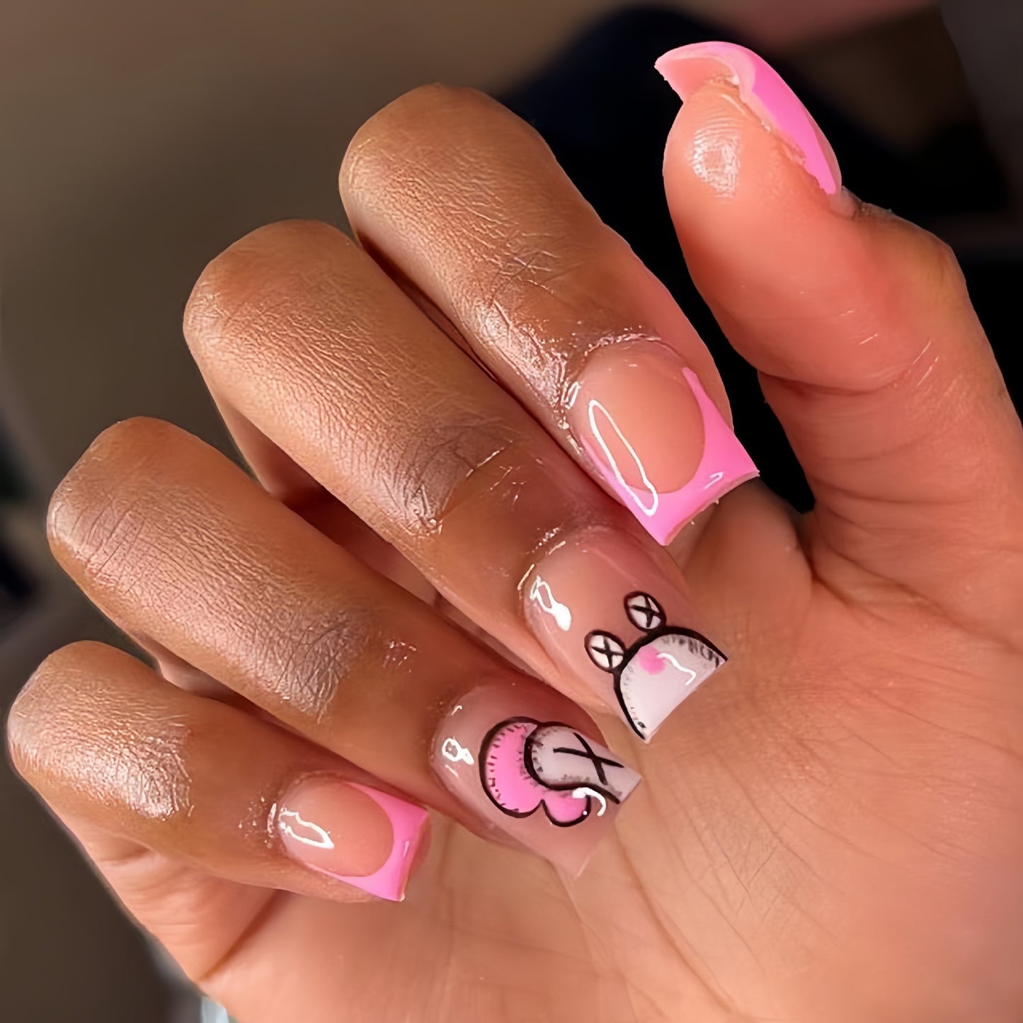 24pcs/Set Press On Nails