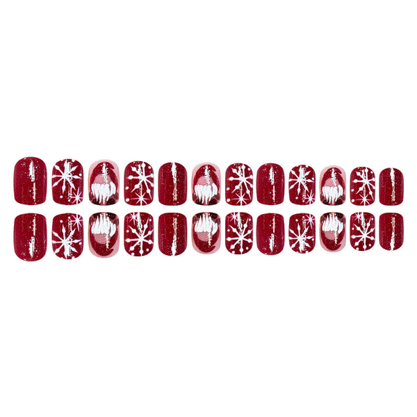 24pcs/Set Press On Nails JB1005