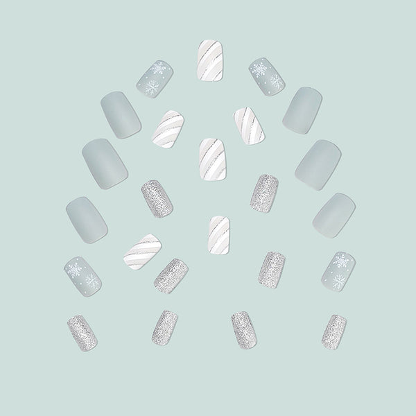 White Snowflake(Press on nail)