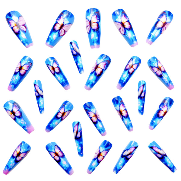 24pcs/Set Press On Nails