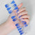 Semicured UV gel nail sticker kit JR41(24PCS)