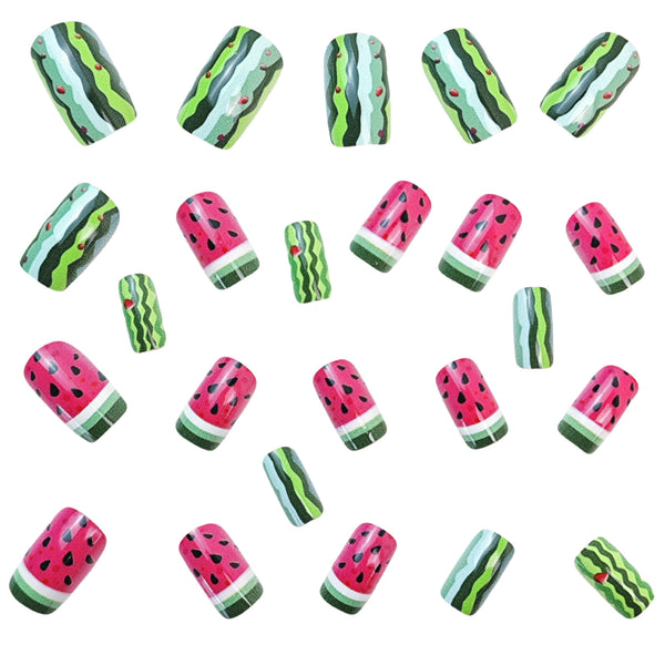 24pcs/Set Press On Nails