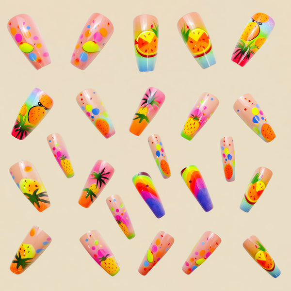 24pcs/Set Press On Nails