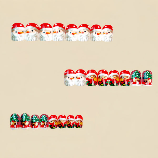 24pcs/Set Press On Nails Y1455