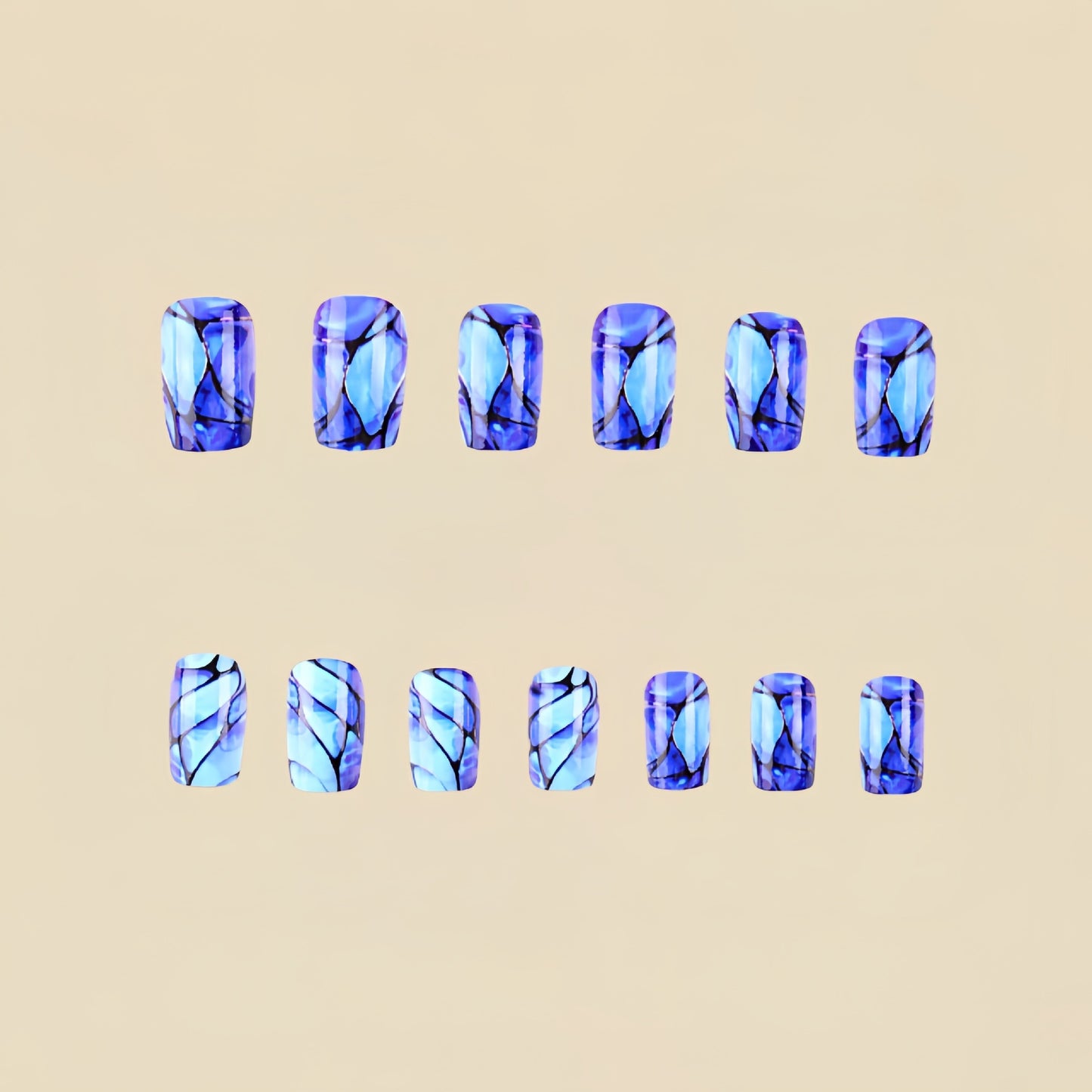 24pcs/Set Press On Nails