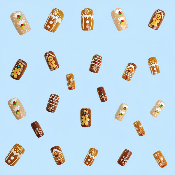 24pcs/Set Press On Nails Y250