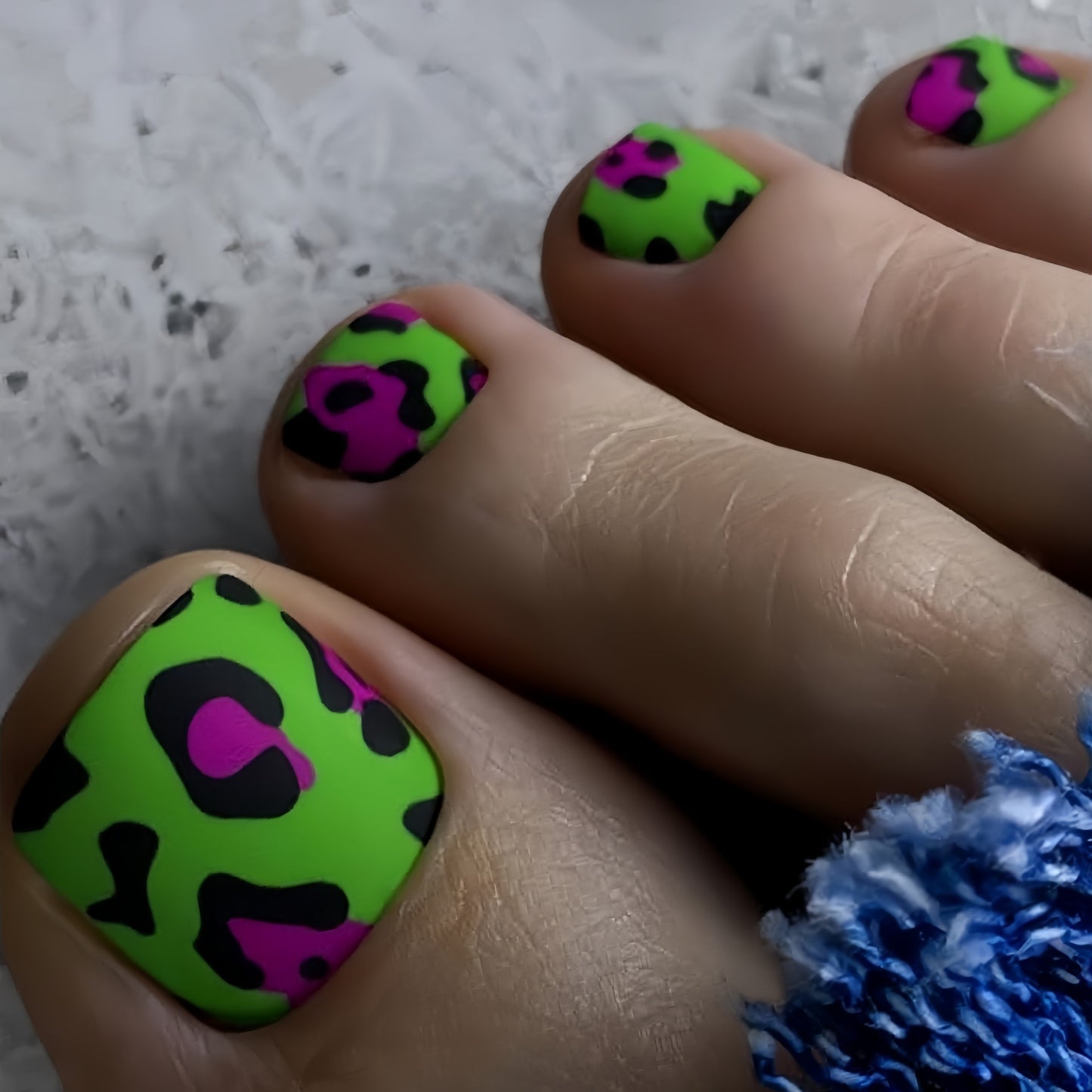 Pedicure fake nail Y760