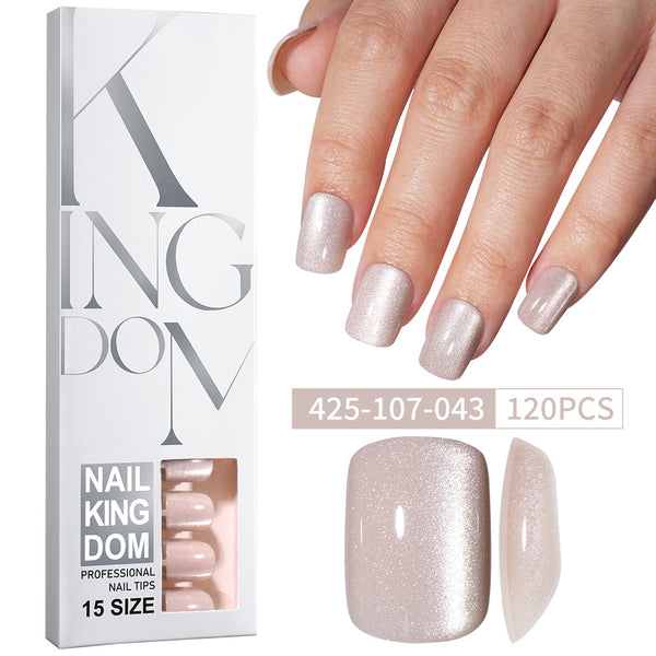 Scrub removable fake nails 120 pieces