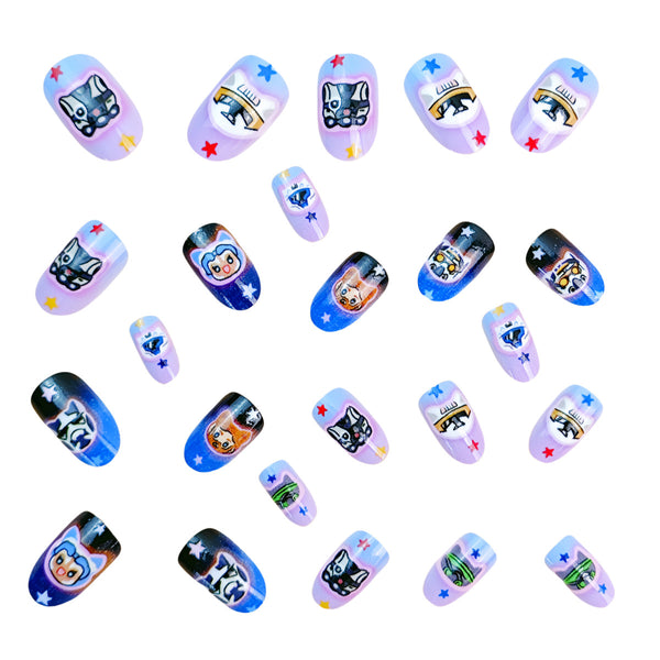 24pcs/Set Press On Nails