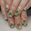 Little fresh four-leaf clover
