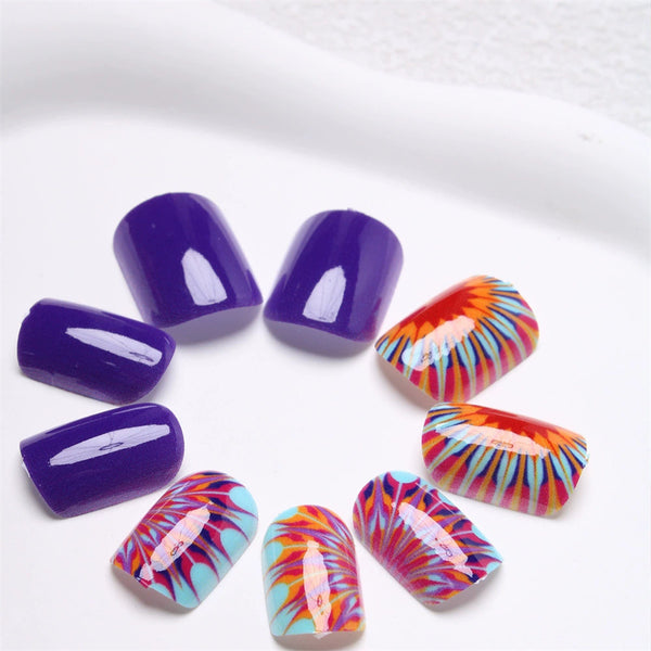 24pcs/Set Press On Nails