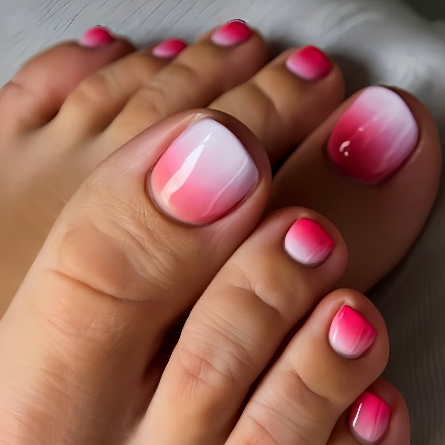 Pedicure fake nail Y929