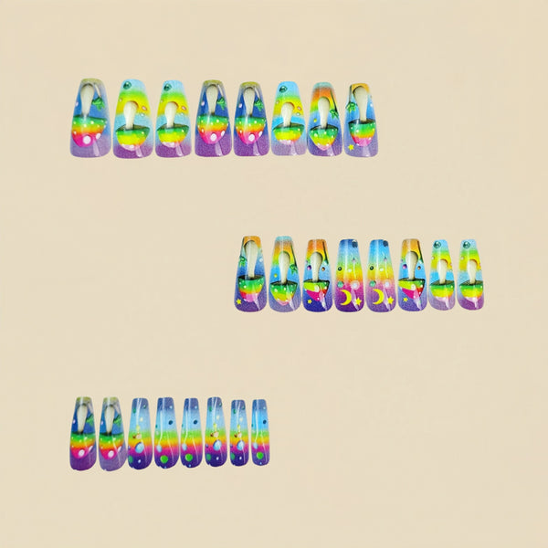 24pcs/Set Press On Nails