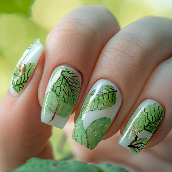 Fresh green leaves