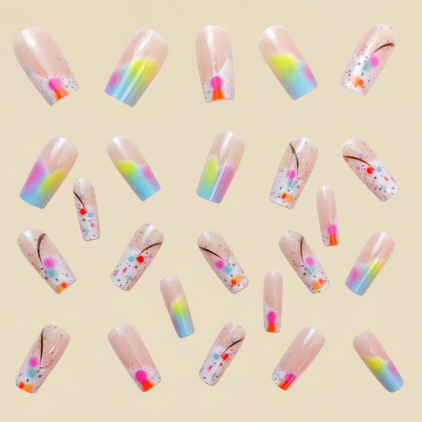 24pcs/Set Press On Nails