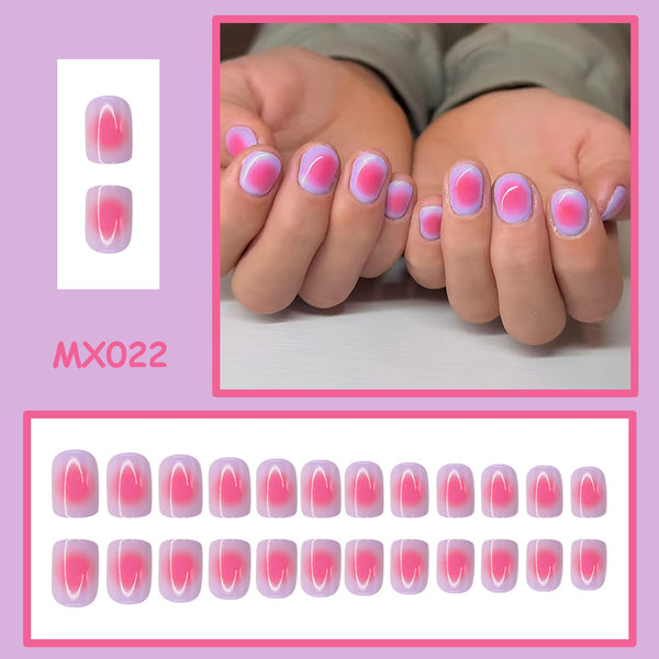 24pcs/Set Press On Nails