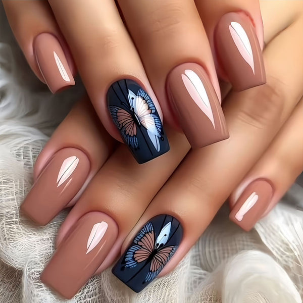 Papillon brun