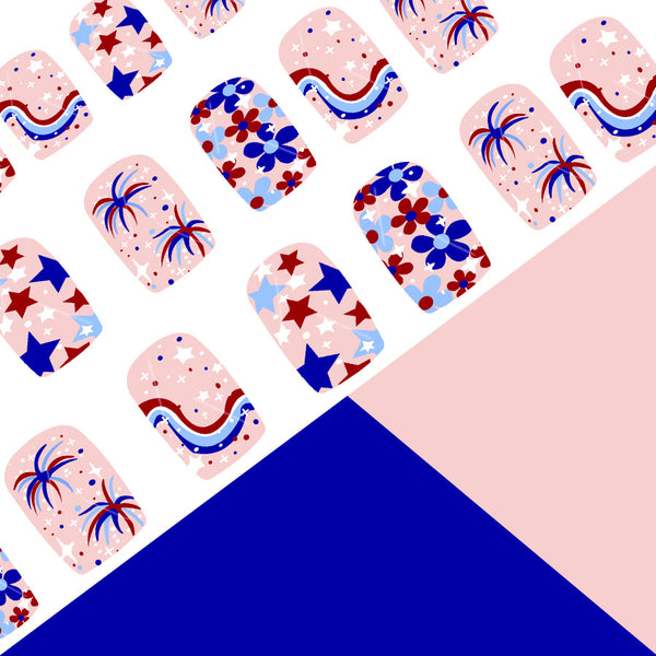 24pcs/Set Press On Nails