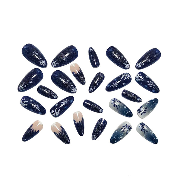 12 Sizes-24 Pcs Press On Nails Y366