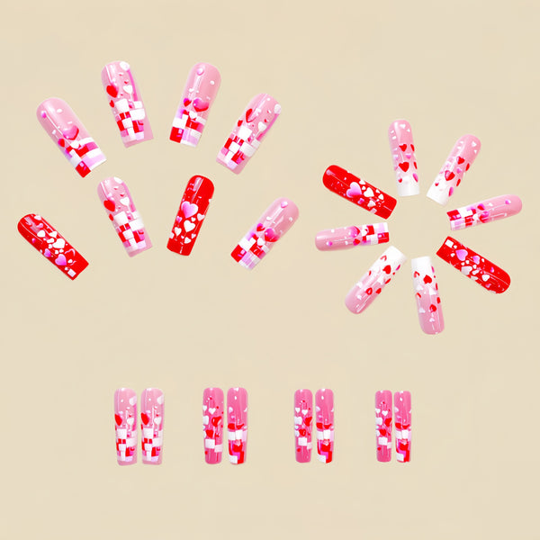 24pcs/Set Press On Nails