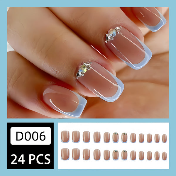 24pcs/Set Press On Nails