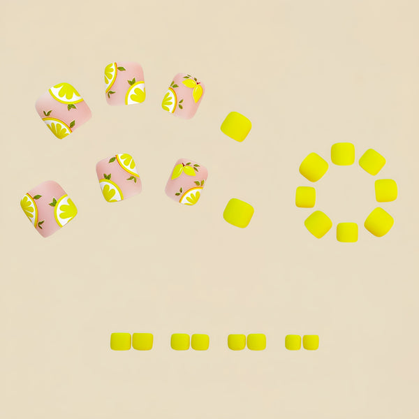 Pedicure fake nail Y668