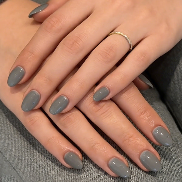 Gris clair brillant 32 pièces