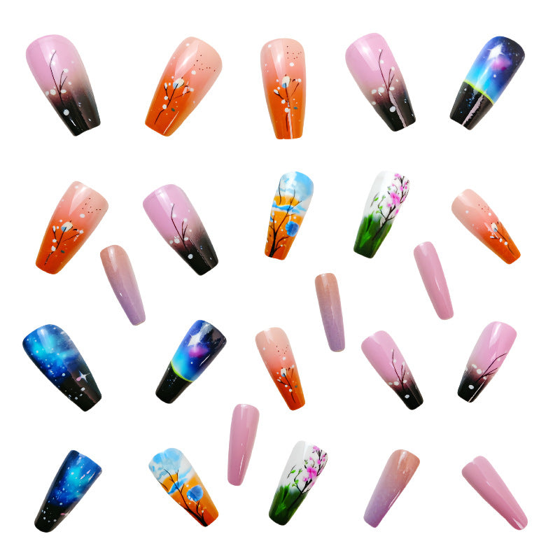 24pcs/Set Press On Nails