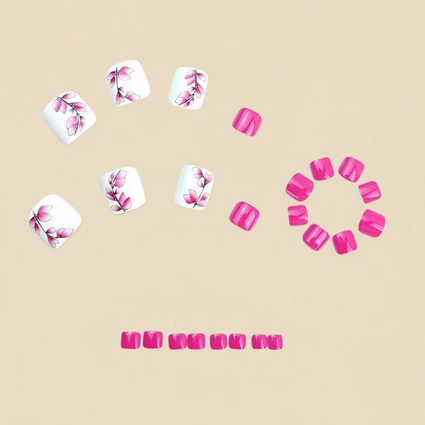 Pedicure fake nail Y1036