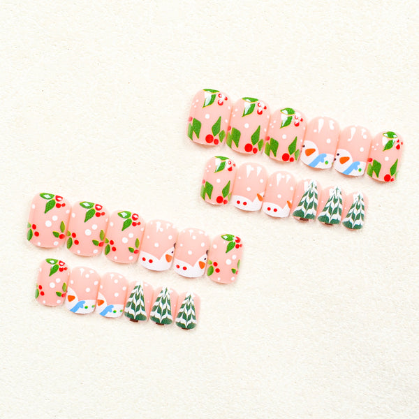 Cute cartoon snowman