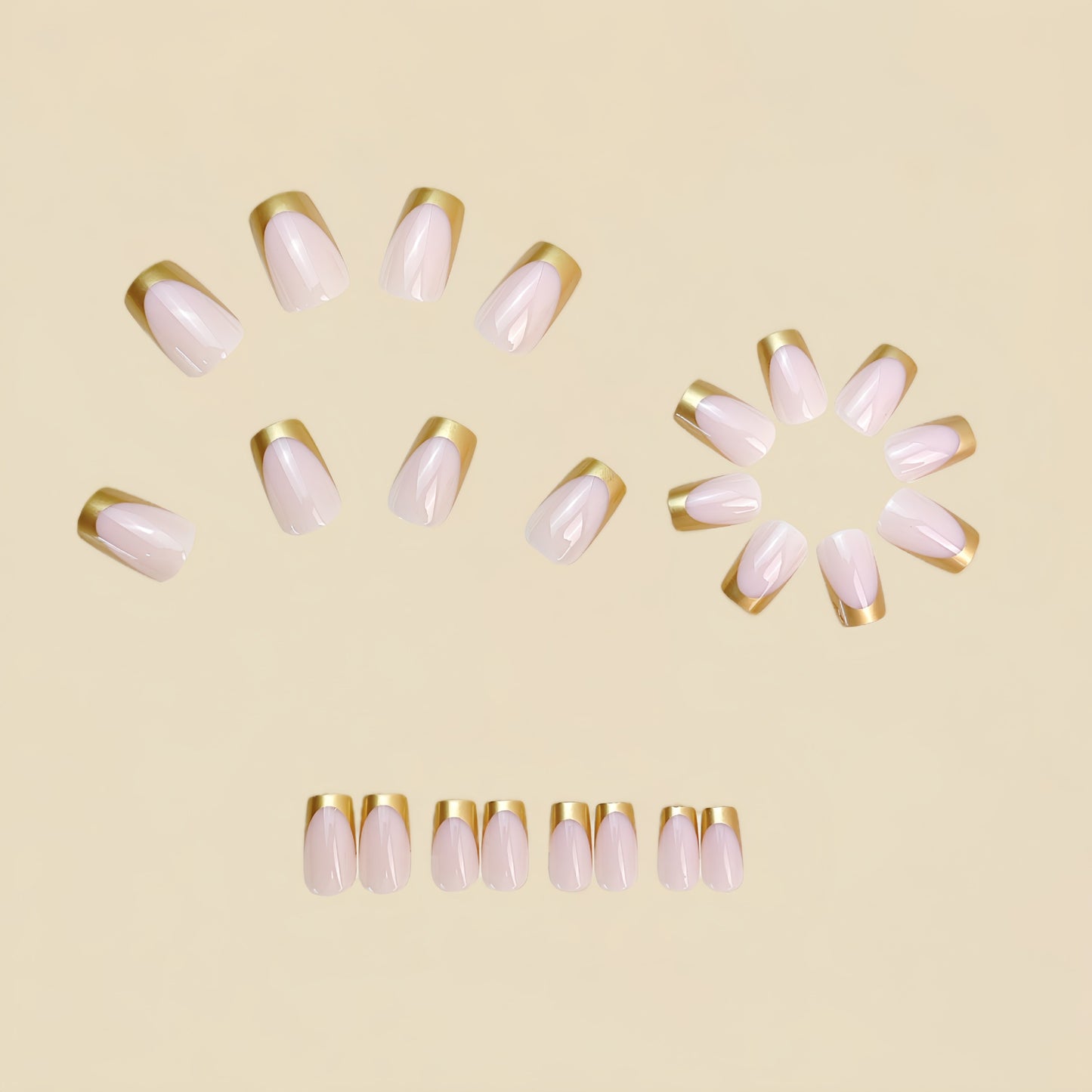 24pcs/Set Press On Nails