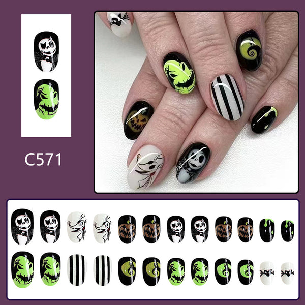 Halloween Press On Nail C571