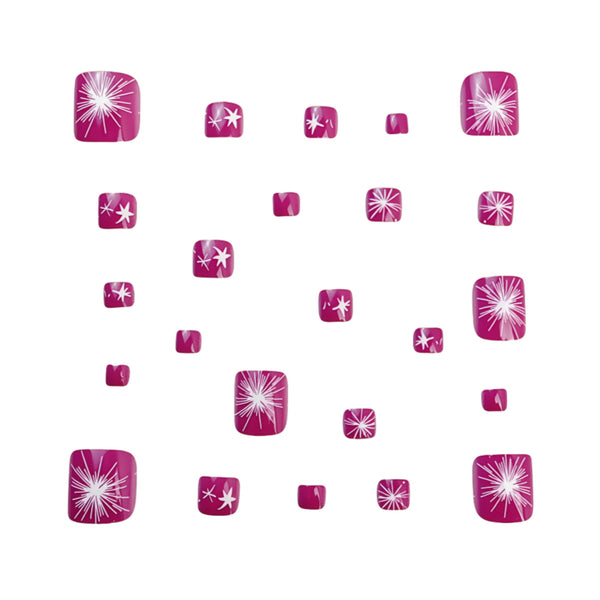 24pcs/Set Press On Nails