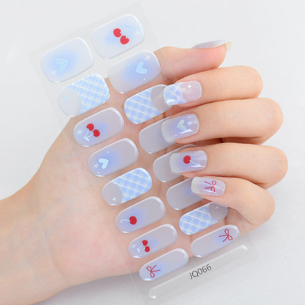 Semi-cured Gel Nail Strips JQ066