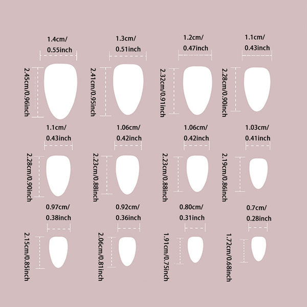 Halloween Press On Nail JF0610