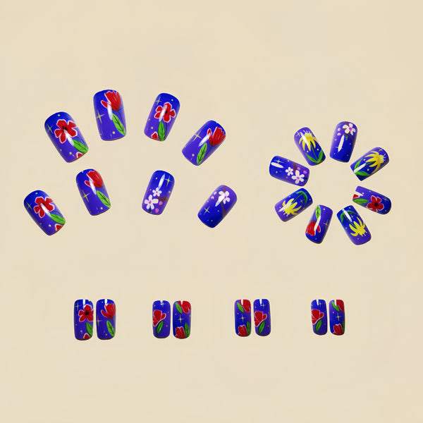 24pcs/Set Press On Nails