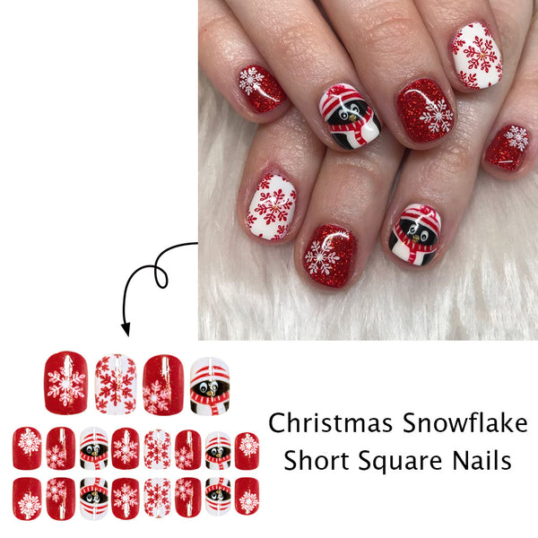 24pcs/Set Press On Nails JB1006