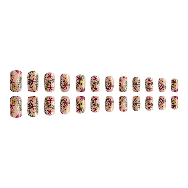 Leaf Flower Nail Enhancement Tablets