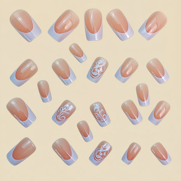 24pcs/Set Press On Nails