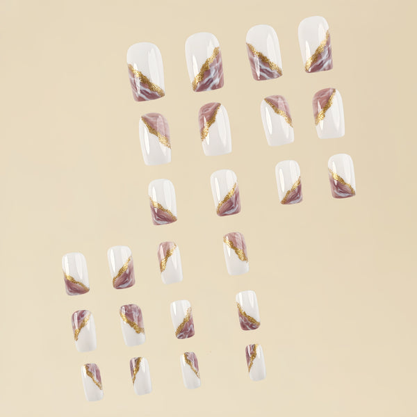 24pcs/Set Press On Nails