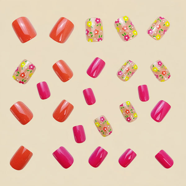 24pcs/Set Press On Nails