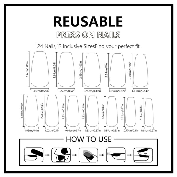 Halloween Press On Nail YS690